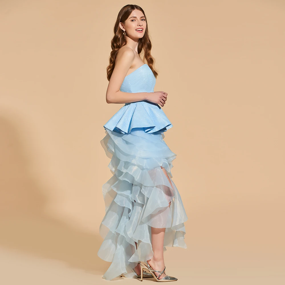 Синее коктейльное платье Dressv элегантные платья длиной до колена с вырезом