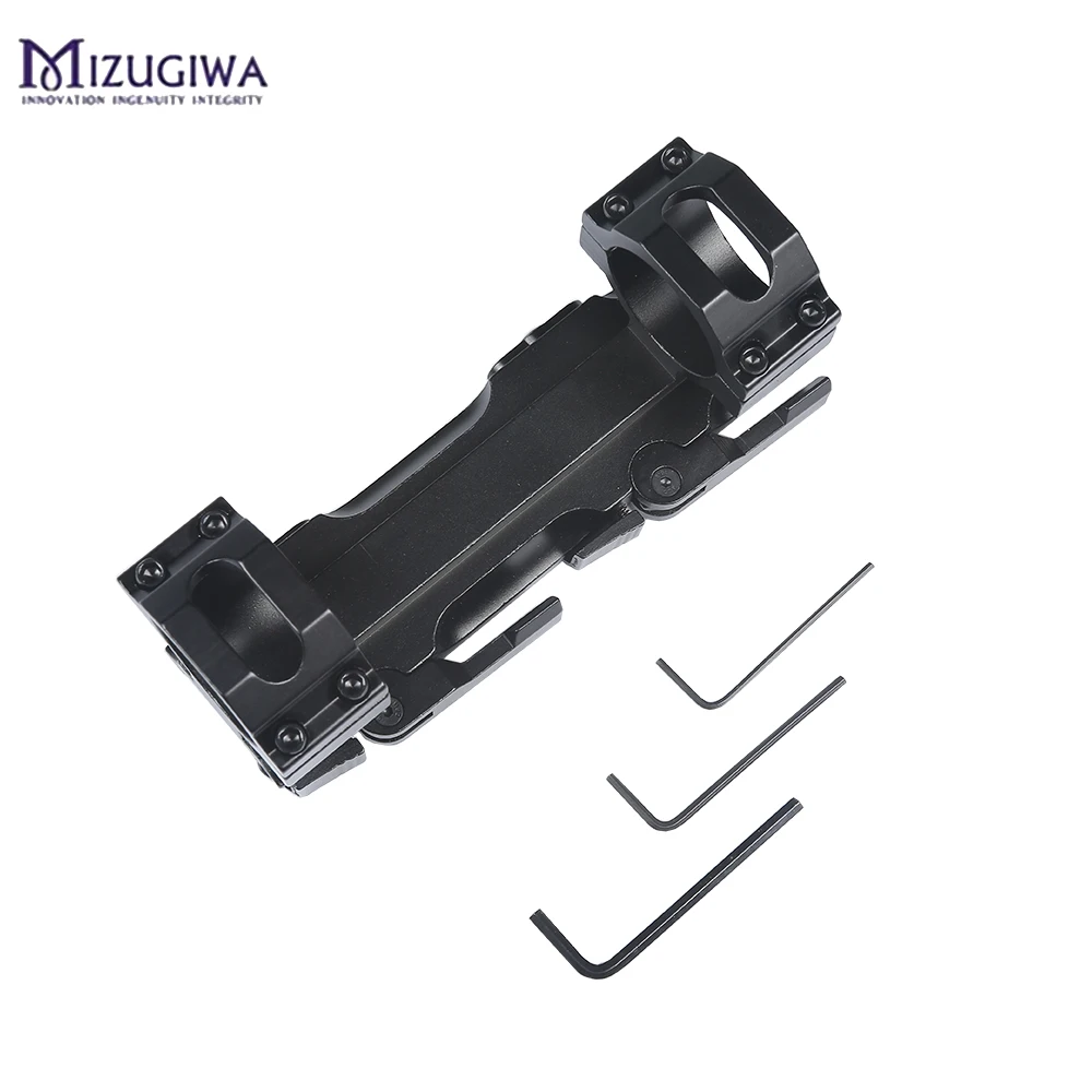 MIZUGIWA Охотничья винтовка 30 мм быстросъемный кронштейн Picatinny Weaver 20 рейка AR15 AK47 M4