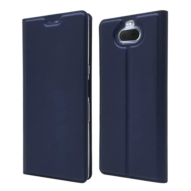 Модные из искусственной кожи флип Coque для sony Xperia XA3 чехол бумажник аксессуары