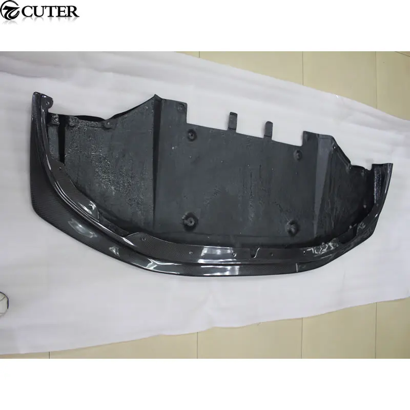 GTR GT-R R35 диффузор переднего бампера из углеродного волокна для Nissan комплект