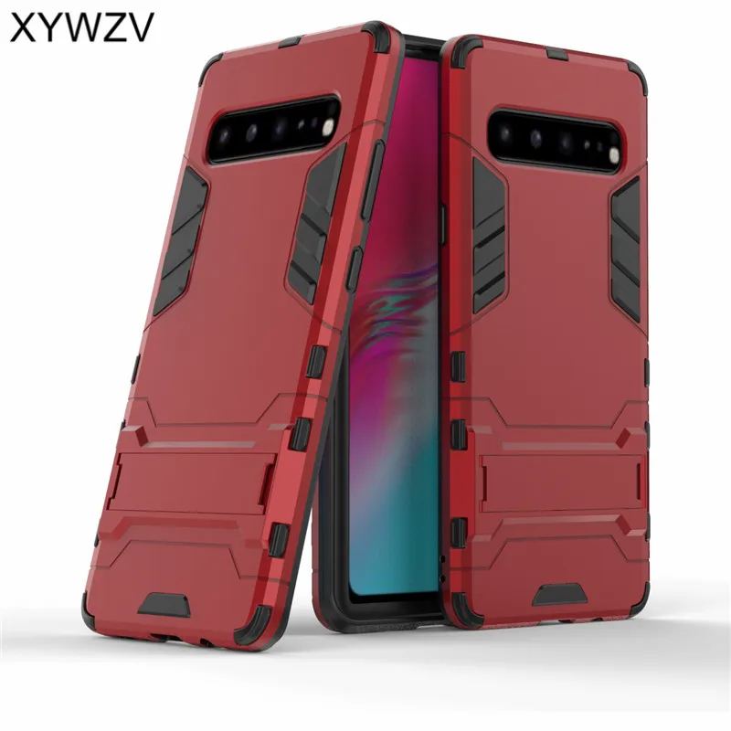 Для Samsung Galaxy S10 5G чехол противоударный Чехол Броня мягкий силиконовый резиновый