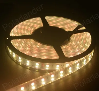 5 М 600 Сид 120LED/М DC 24 В 12 SMD 5050 Двойная ряд RGB белый теплый ПРИВЕЛО Полосы IP43
