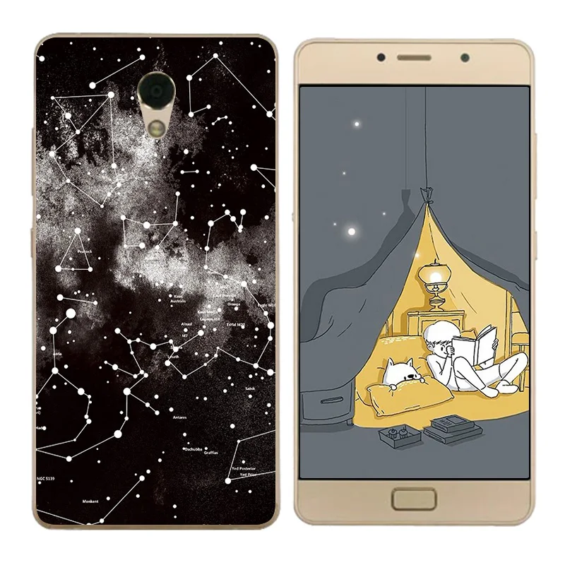 for Lenovo P2 Soft TPU Cell Phone Cases Billow Printing Vibe C72 P2c72 P2A40 P2A42 Covers |