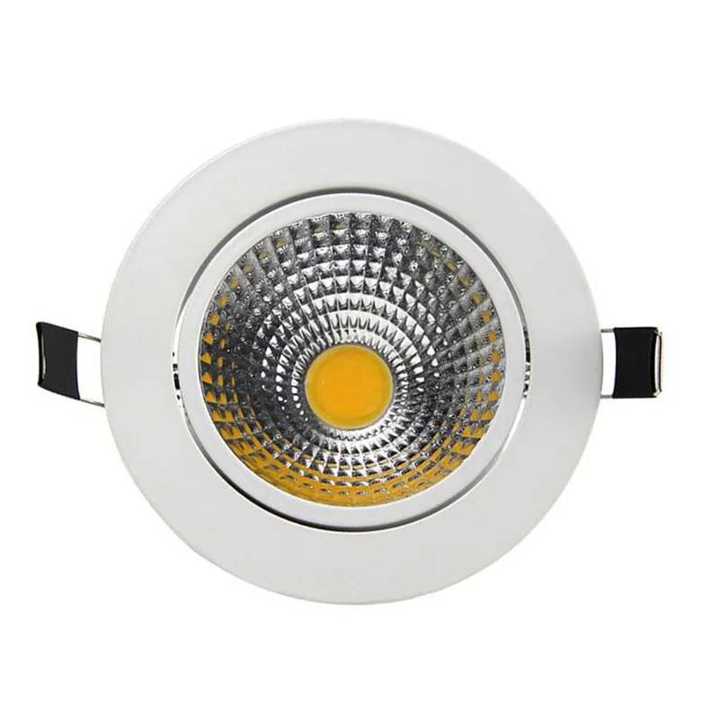 Super Bright LED Recessed COB Downlight Dimmable 10W LED Spot Light AC110V 220V Home Decoration Ceiling Lamp Bulb