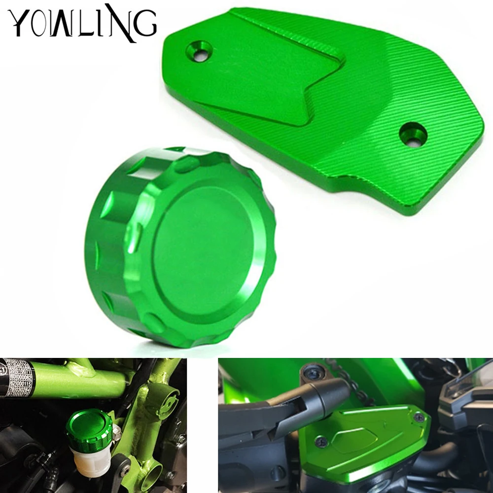 

Z800 motorcycle accessories Rear brake reservoir cover caps Cylinder Reservoir Cover For Kawasaki Z800 Z 800 2013 2014 2015 2016