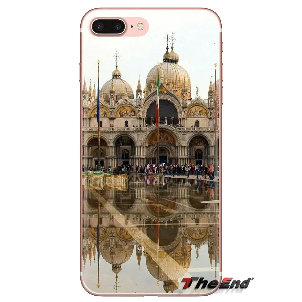 Piazza San Marco Aerial Венеция Мягкий ТПУ чехол для телефона Huawei Nova 2 3 2i 3i Y6 Y7 Y9 Prime Pro GR3 GR5 2017