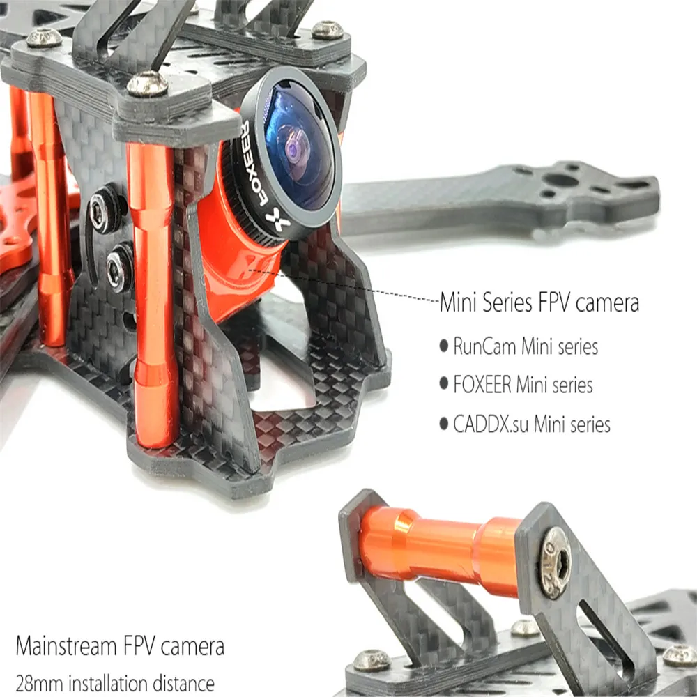Alfarc боец 230 мм 260 мм 290 мм 5/6/7 дюймов Carbon Fiber FPV Фристайл стрейч х каркасный комплект для модели радиоуправляемого дрона часть DIY Радиоуправляемый квадрокоптер