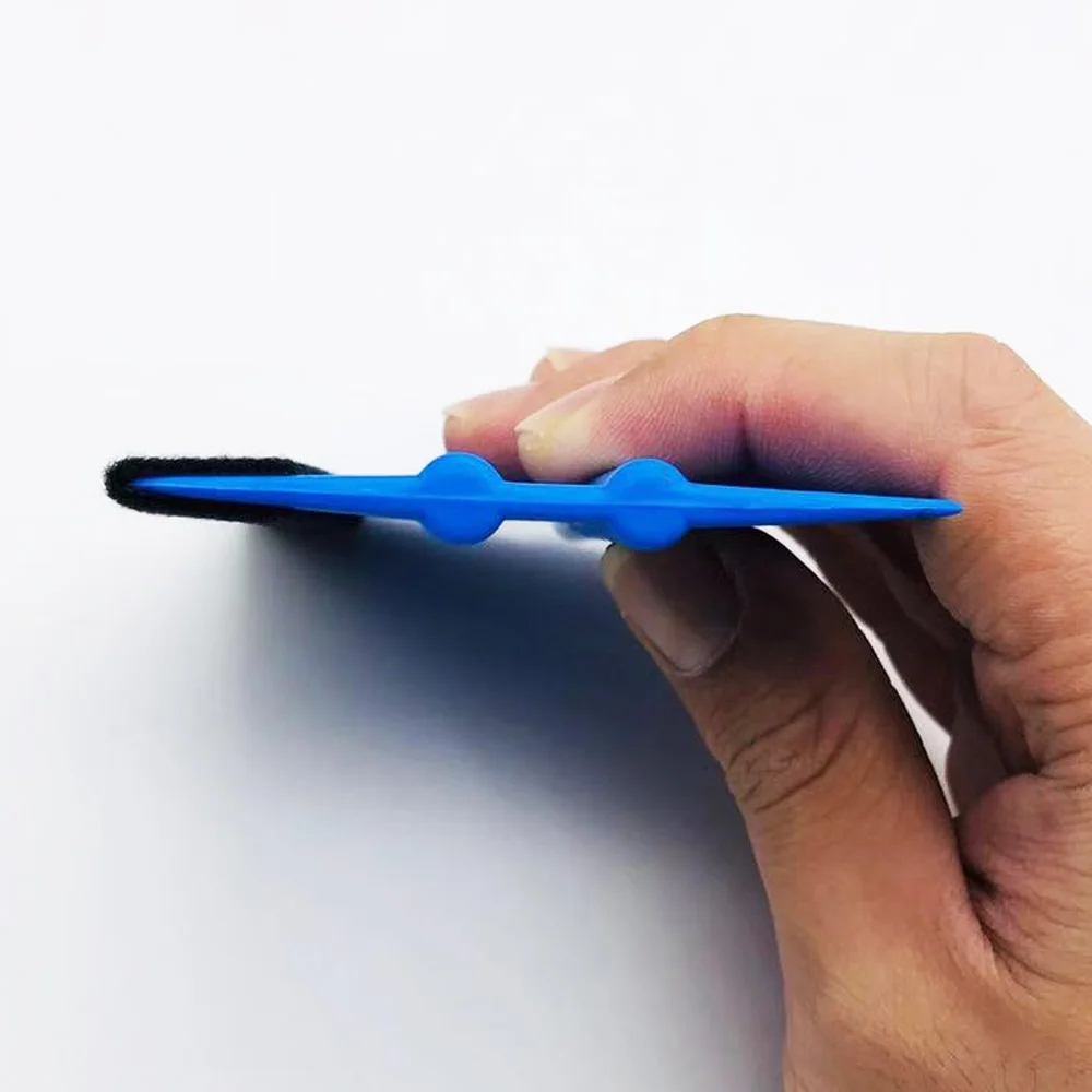 Синие фетр скребок виниловая пленка Обёрточная бумага инструмент ткань - Фото №1