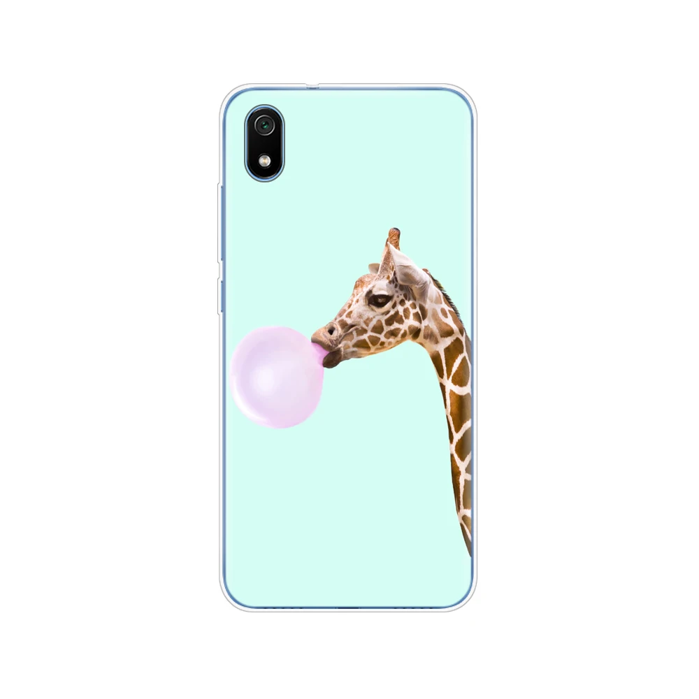 61892 Силиконовый чехол для xiaomi redmi 7a, чехлы, мягкая задняя крышка из ТПУ для redmi 7 a, бампер hongmi 7a, чехол для телефона, полная Защита, Чехол - Цвет: 61892