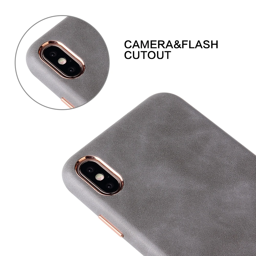 Eqvvol Роскошный кожаный чехол для iPhone 8 7 Plus 6 6s однотонный X XS MAX XR чехлы с мягкими