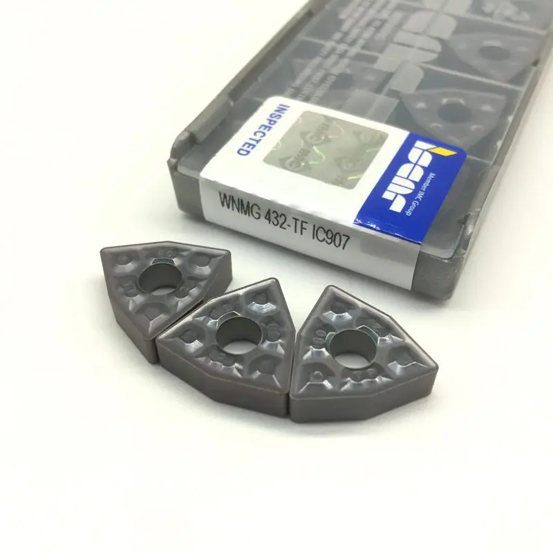 SHR 10pcs WNMG 432-TF IC907/ IC908 WNMG080408 TF IC907 cutter carbide inserts External Insert Cutting Tool turning tools | Инструменты