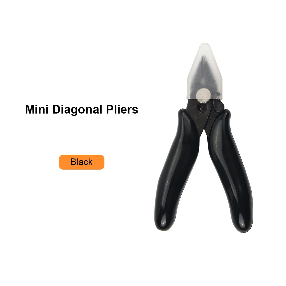 Diagonal Pliers JelBo диагональные плоскогубцы 3,5 дюйма мини-кусачки для проволоки маленькие мягкие кусачки электронные плоскогубцы с изоляционной резиновой ручкой модель - Цвет: Diagonal Pliers