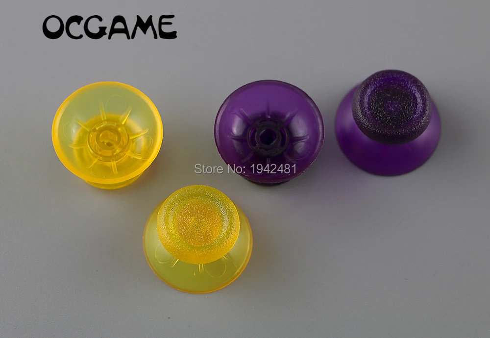OCGAME 20 шт./лот 6 видов цветов прозрачные аналоговые пластиковые 3D колпачки для