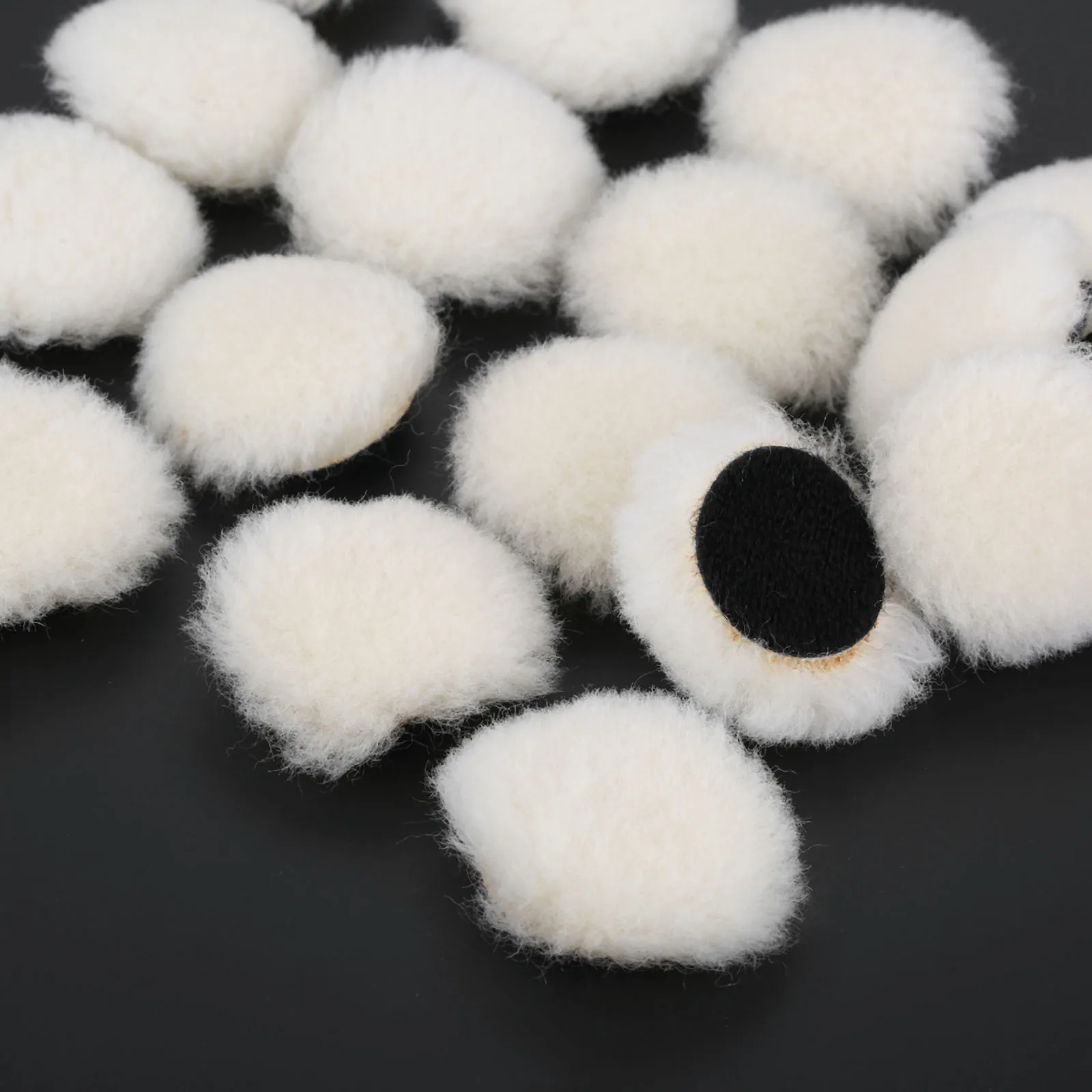 Yetaha 20 шт./лот шерстяные прокладки восковая полировальная Подушка 25 мм колесные