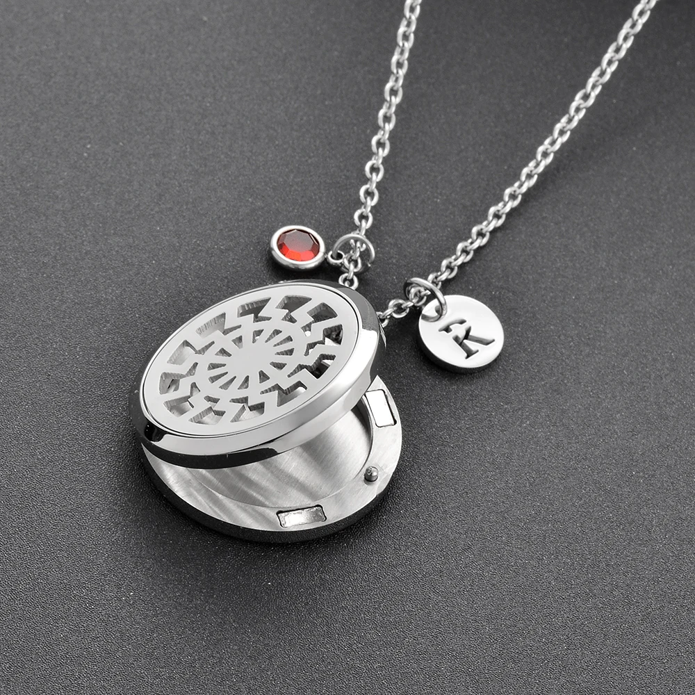 Гипоаллергенные медальоны из нержавеющей стали с распылителем эфирных масел