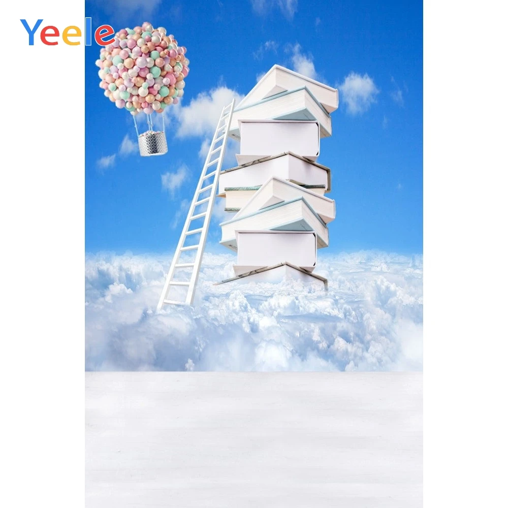 Виниловый фон для фотосъемки Yeele с изображением облака и неба детей на день