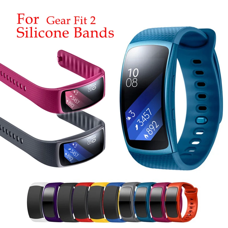 Ремешок для samsung Galaxy gear Fit2 Pro Smart умный браслет часы силиконовый ремень|Ремешки