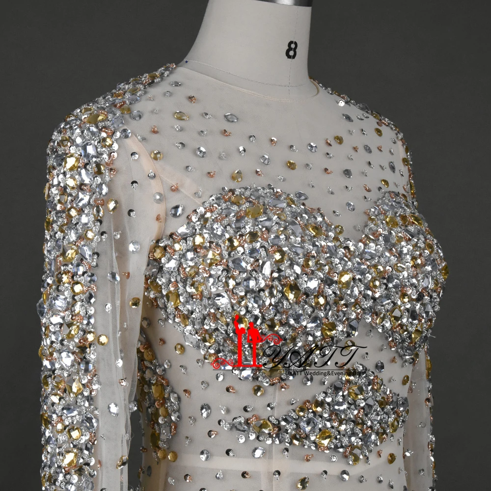 Сексуальные пышные платья 2017 Иллюзия декольте коктейльные с