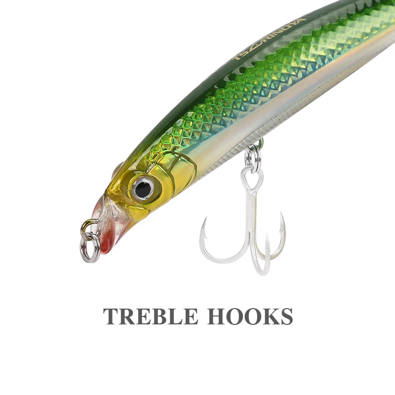 Le Fish Trulinoya DW18 90mm 10g Minnow Long Cast Artificial Bait Fishing Lures dive 0.5m Tackle free shipping | Спорт и развлечения