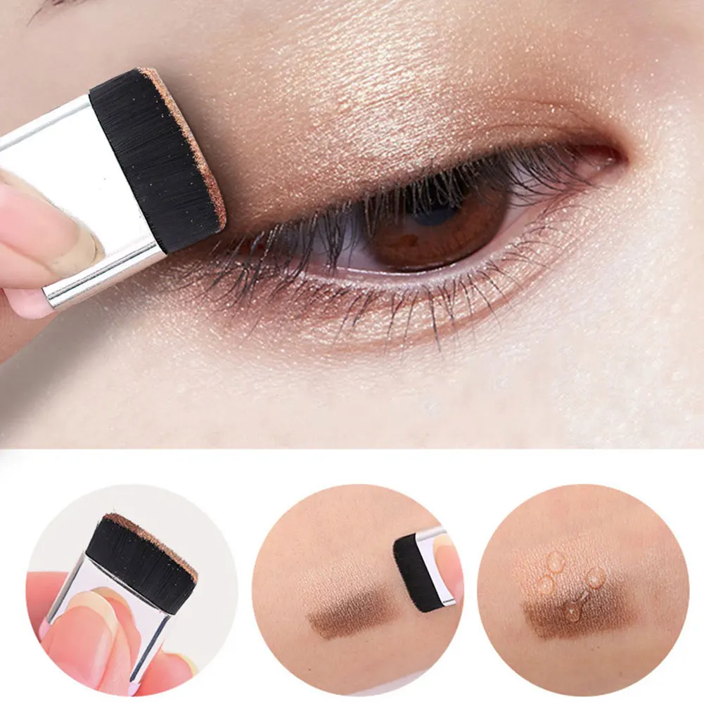 1 Pc Double Colors Shining Wateroroof Make Up Shadow Eyeshadow Makeup Palette For Starters