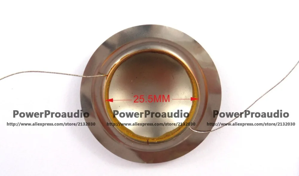 2 шт. высококачественные шелковые мембранные динамики 25 4 мм 5 (1 &quot) звуковая