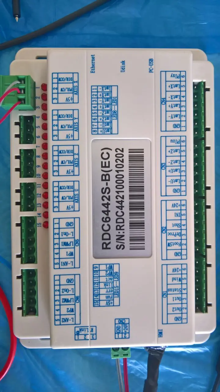 Ruida RD6442S RD6442laser контроллер ruida board Co2 лазерный DSP RDC6442S для co2 лазерной