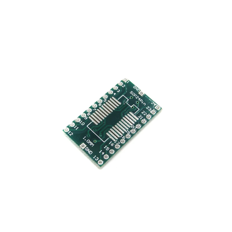 10 шт. SOP24 SSOP24 TSSOP24 1 мм до DIP24 2 54 PCB адаптер конвертер пластина | Электронные