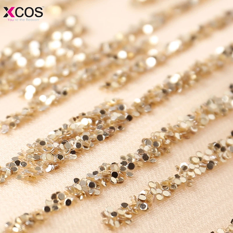 Блестящие золотые платья выпускного вечера с блестками 2018 Дешевые плеча