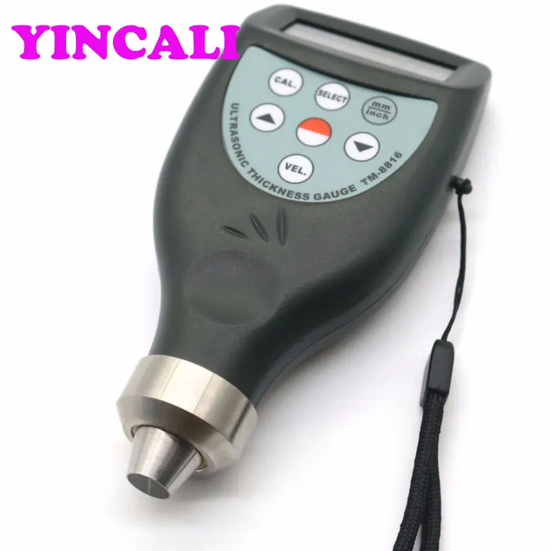 Wide Measuring Range TM-8816 Ultrasonic Thickness Meter LCD 4 Digitals Applicable to measure the thickness of many materials | Инструменты