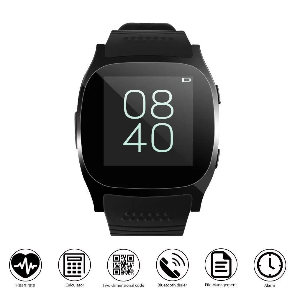 2018 Bluetooth Смарт часы Камера цифровой телефон Smartwatch для samsung iphone LG Android новый Фитнес