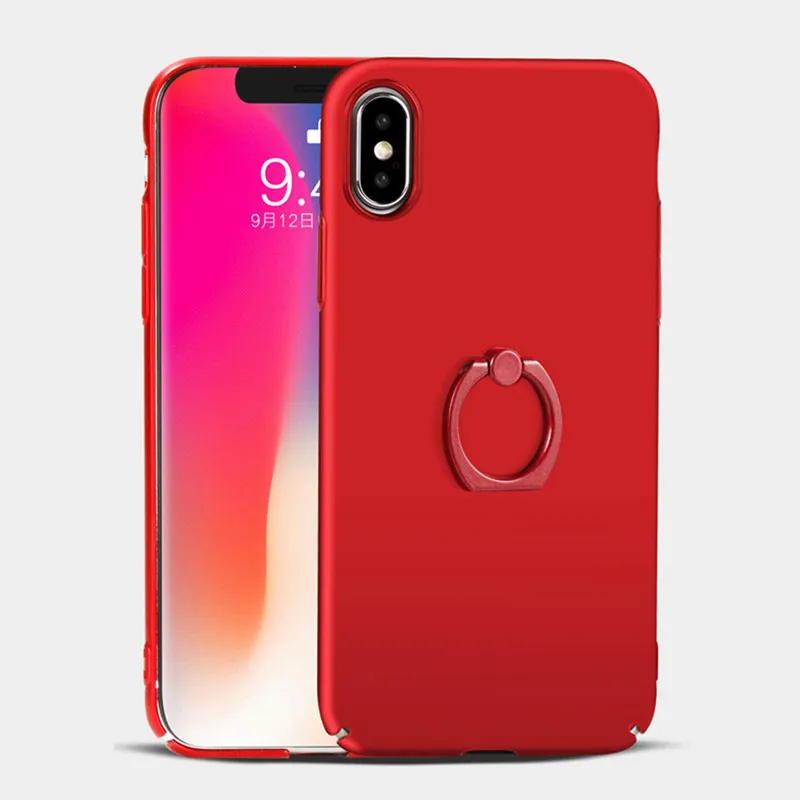 Мода ультра тонкий для Apple iPhone х чехол PC матовый Противоударный задняя крышка 10 X