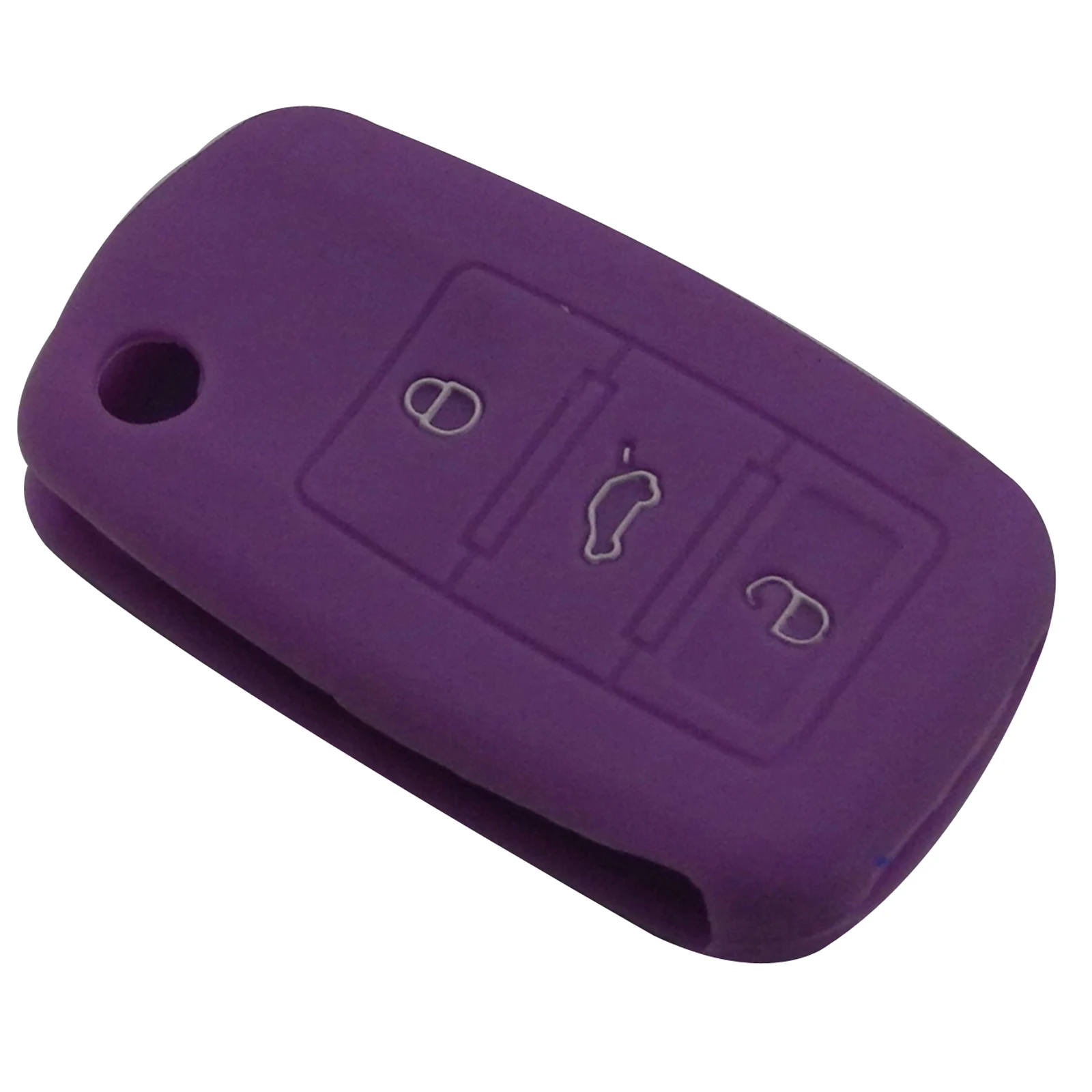 Чехол для автомобильного ключа jingyuqin чехол VW Golf Bora Jetta POLO GOLF Passat Skoda Octavia A5 Fabia SEAT Ibiza
