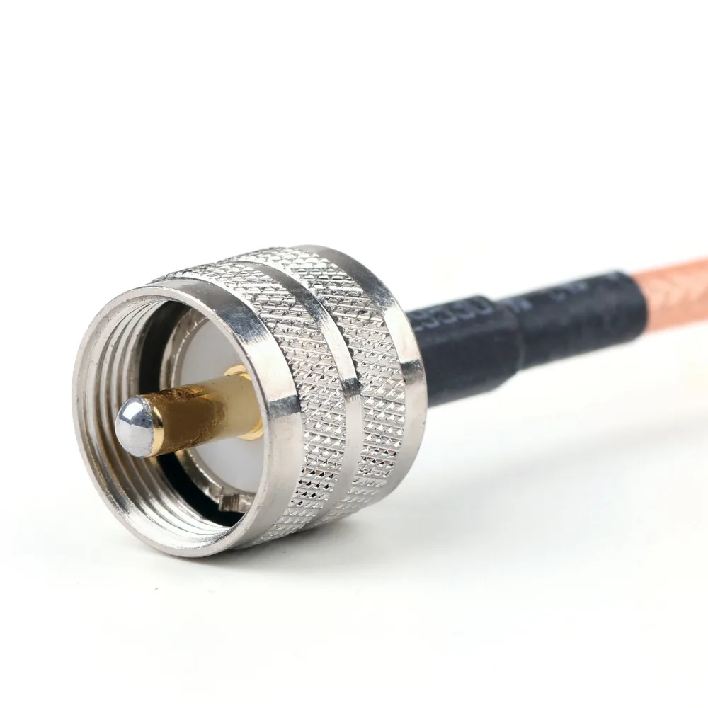 Areyourshop RG142 кабель PL259 UHF штырьковый для автомобильной радиоантенны 20 см 50 1 м 2