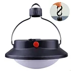 Портативная туристическая Ночная лампа с 60 светодиодный, 3 режима, зонт, ручная Ночная лампа, рабочее освещение, лампа для пешего туризма, светильники с батареей ААА или 18650