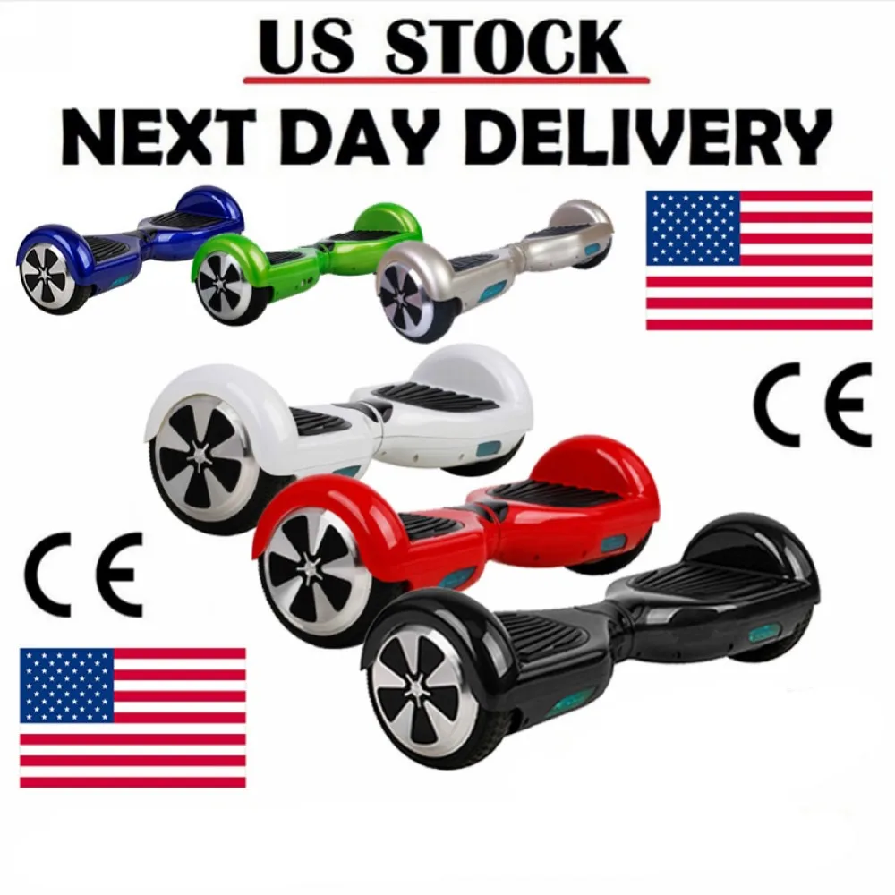 США/GE/AU наличии Drift Hover доска 2 колеса 6.5 дюймов Самостоятельного Баланса смарт