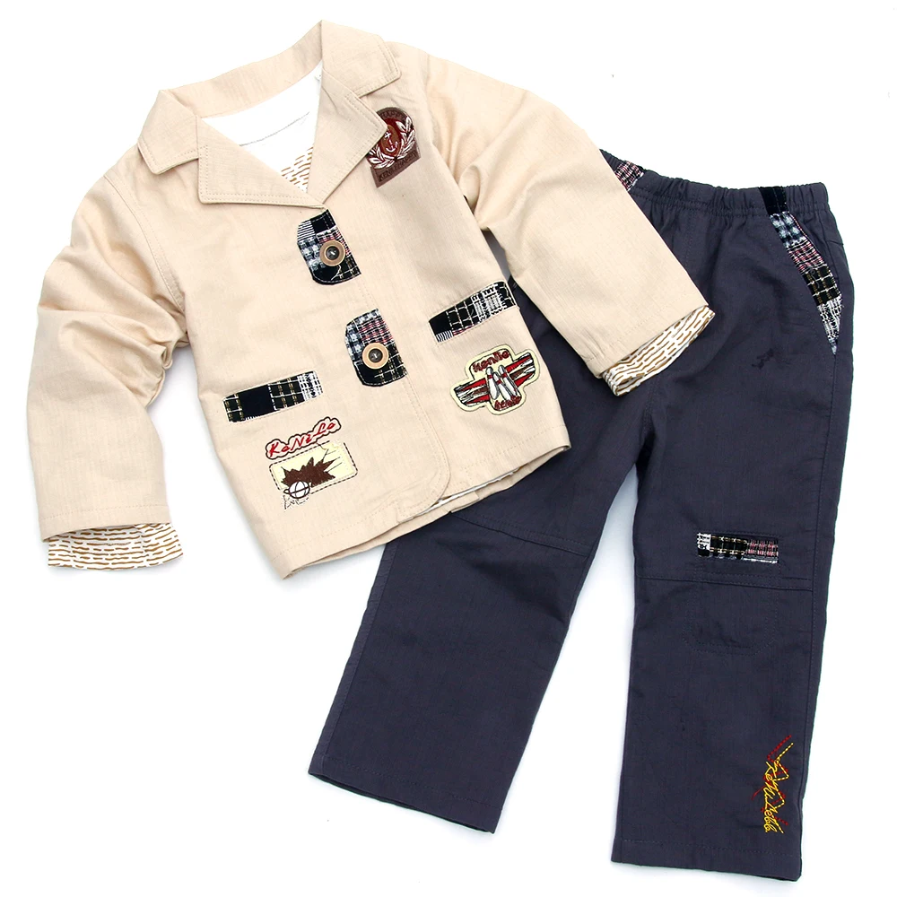 2017 блейзер для мальчиков комплекты маленьких повседневные одежды с блейзером