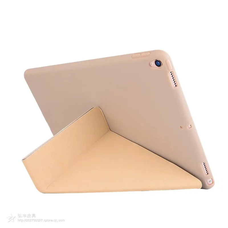 Чехол для нового iPad Pro 10 5 2017 ПУ смарт чехол на магните будильник режим сна