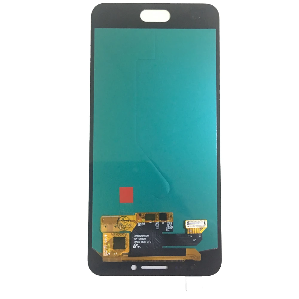 5," ЖК-дисплей для Samsung Galaxy c5 жк-дисплей C5000 супер AMOLED ЖК-сенсорный экран дигитайзер Запасные части