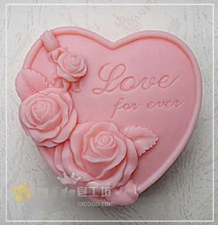 Силиконовая форма для мыла Love for ever 50307 3 дюйма сделай сам|craft molds|molde diydiy mold |