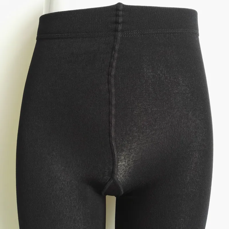 2022 2Pcs Women 150D  Microfiber Thermo Fleece Lined Tights Thick Thermo Pantyhose in Solid Black Color Super Warm Winter Tights