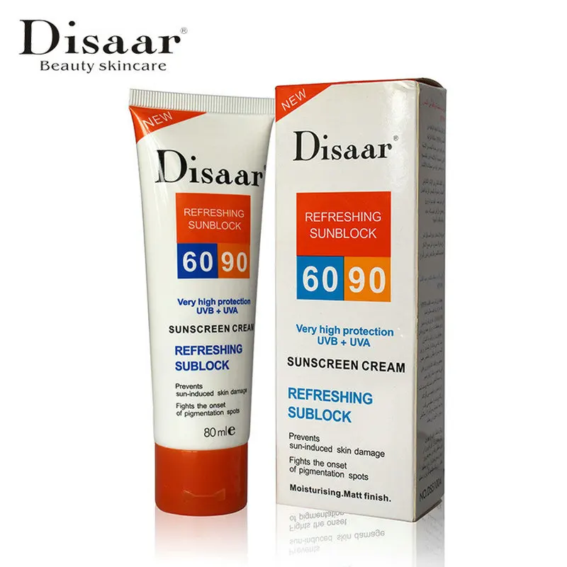 3 шт. солнцезащитный крем Disaar Spf 90 + увлажняющий для лица предотвращает