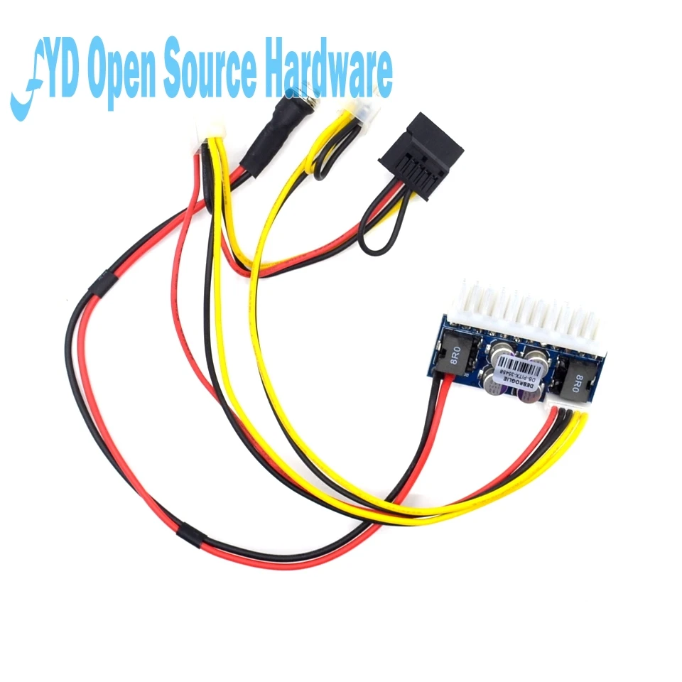 1 комплект DC-ATX-160W 160 Вт Высокая мощность DC 12 В 24Pin ATX переключатель PSU авто мини ITX ATX источник питания