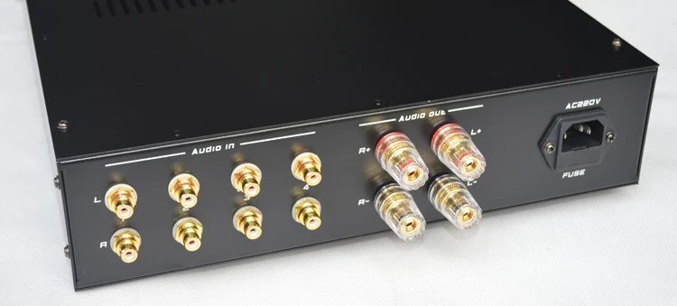 320 * 80 380mm A3208C aluminum alloy panel stage amplifier chassis / AMP Shell DIY box | Электроника