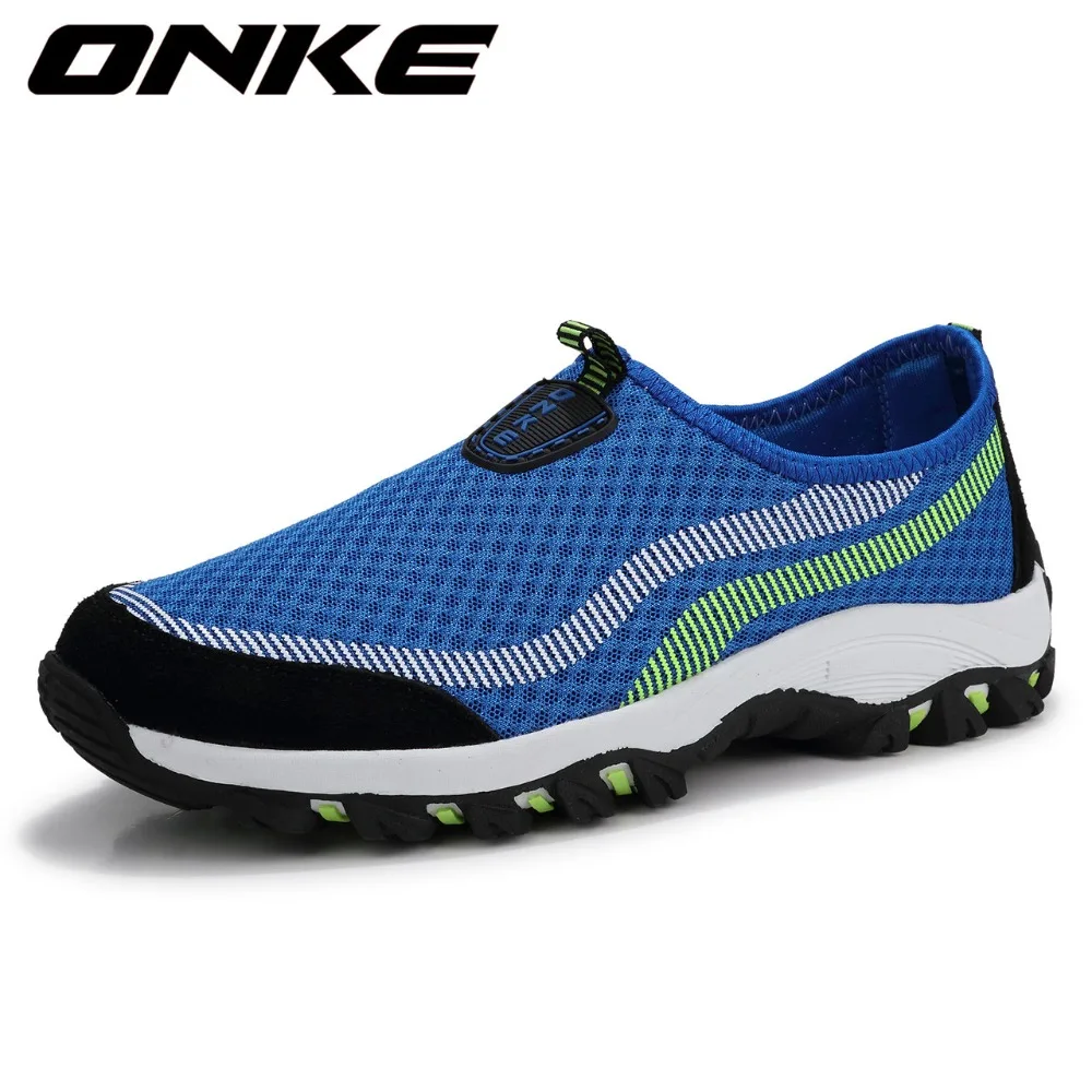 Hotsale Onke Men Women Running Shoes Ladies Breathable Mesh Sneakers Sports For Man Wearable Slip On Walking Zapatillas | Спорт и