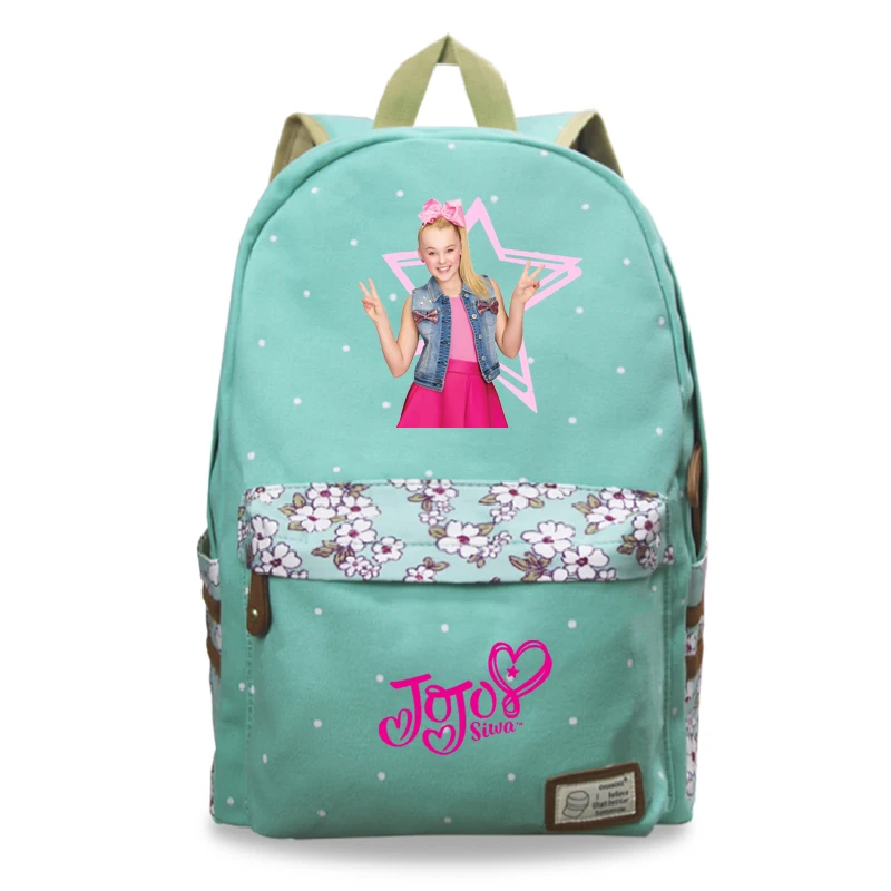Повседневный Рюкзак Jojo Siwa, студенческий Повседневный Рюкзак, модные новые высококачественные сумки для подростков, красивый мужской женский рюкзак для путешествий