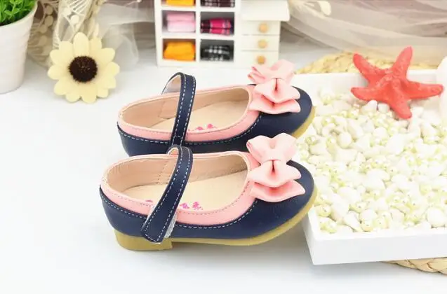 Shoes For Kids Autumn/Spring Fashion Flower Girl Leather Solid Hollow Casual Pretty Girls size 21-30 | Детская одежда и обувь