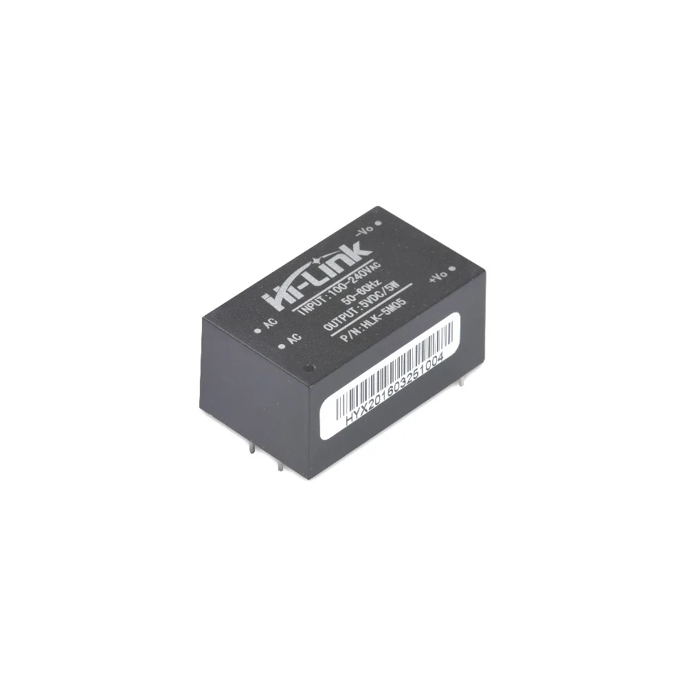 2 шт. Бесплатная доставка HLK-5M05 220 В 5 в AC DC изолированный блок питания | Электроника