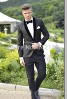 groom tuxedos charcoal grey best man shawl black collar groomsman men wedding suitsprom dress suitsbest man suitswedding men c