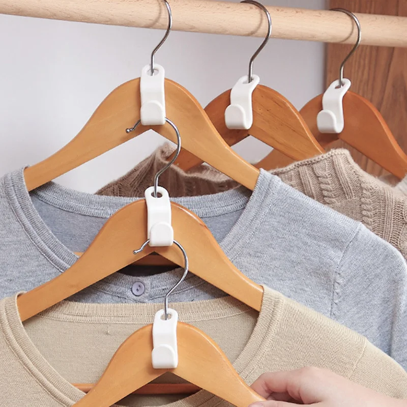 6 шт./компл. DIY вешалка для одежды Творческий мини домашняя удобная застёжка шкаф