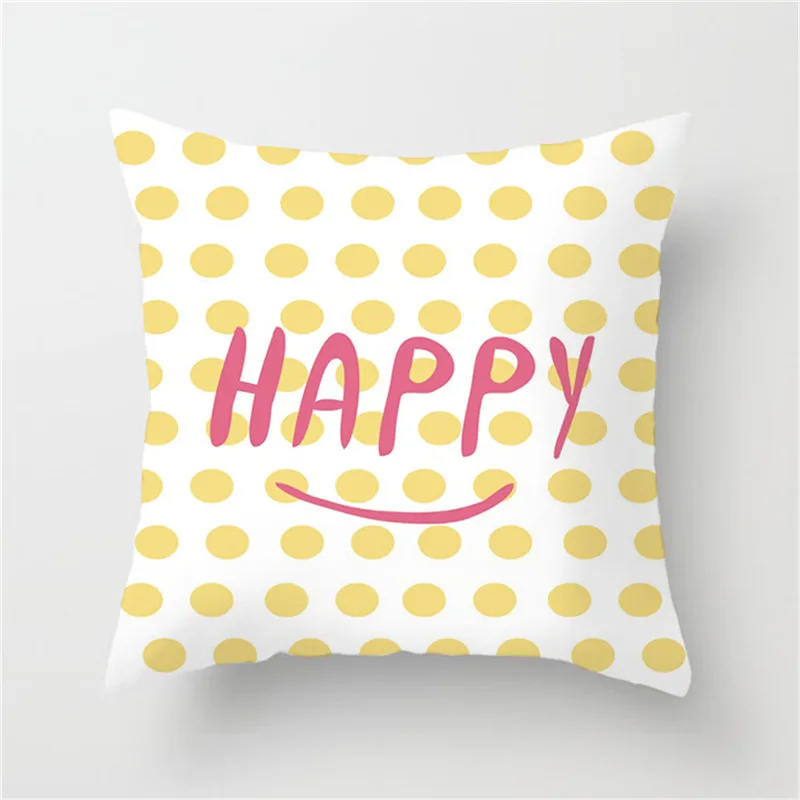 Чехол для подушки в скандинавском стиле Fuwatacchi розовый чехол пэчворк с